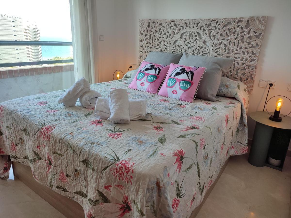 Junto Playa Levante con terraza Chill-Out-2 WCs-A ESTRENAR Gemelos 23 Benidorm Exterior foto